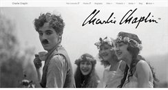 Desktop Screenshot of charliechaplin.com